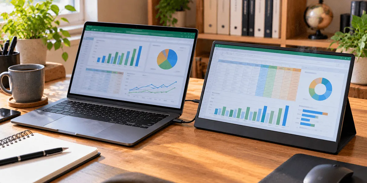 Acer モバイルモニター 15.6インチ レビュー|フルHD・IPS・非光沢の約700gを、48Hz-60Hz・mini HDMIとUSB-C×2・給電の条件と記載のない寸法から整理