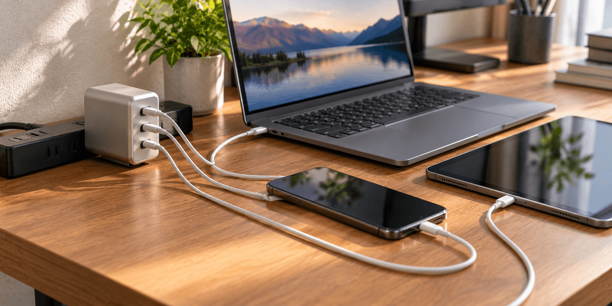 Anker Prime Charger（160W, 3 Ports）シルバー
