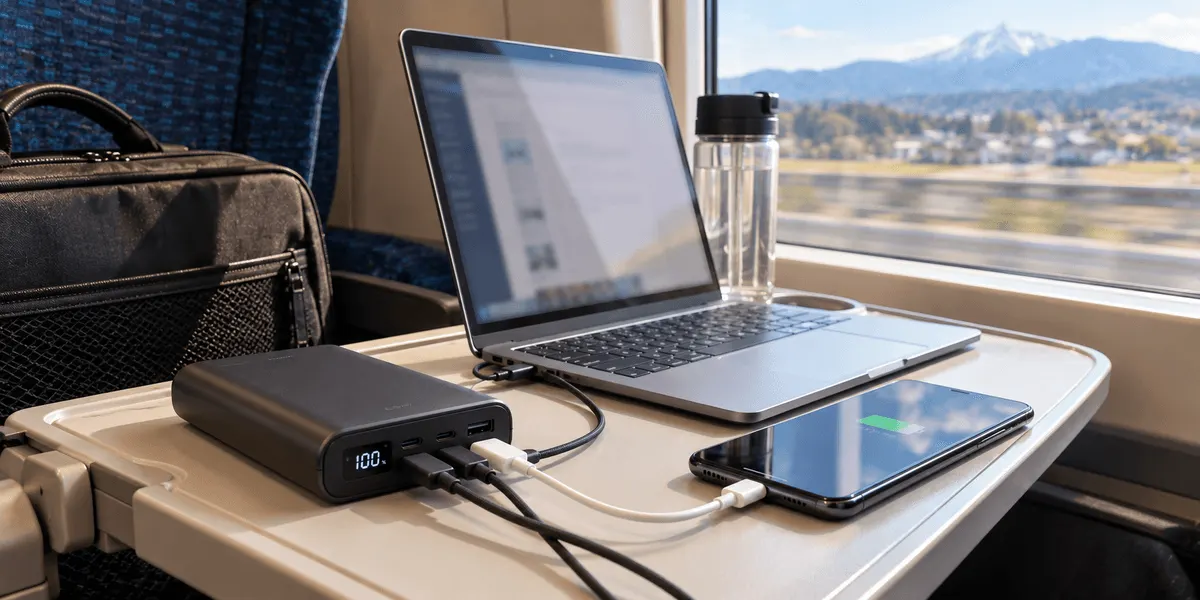 Anker Prime Power Bank 26250mAh レビュー｜出張と外回りでノートPCとスマホを1日持たせる