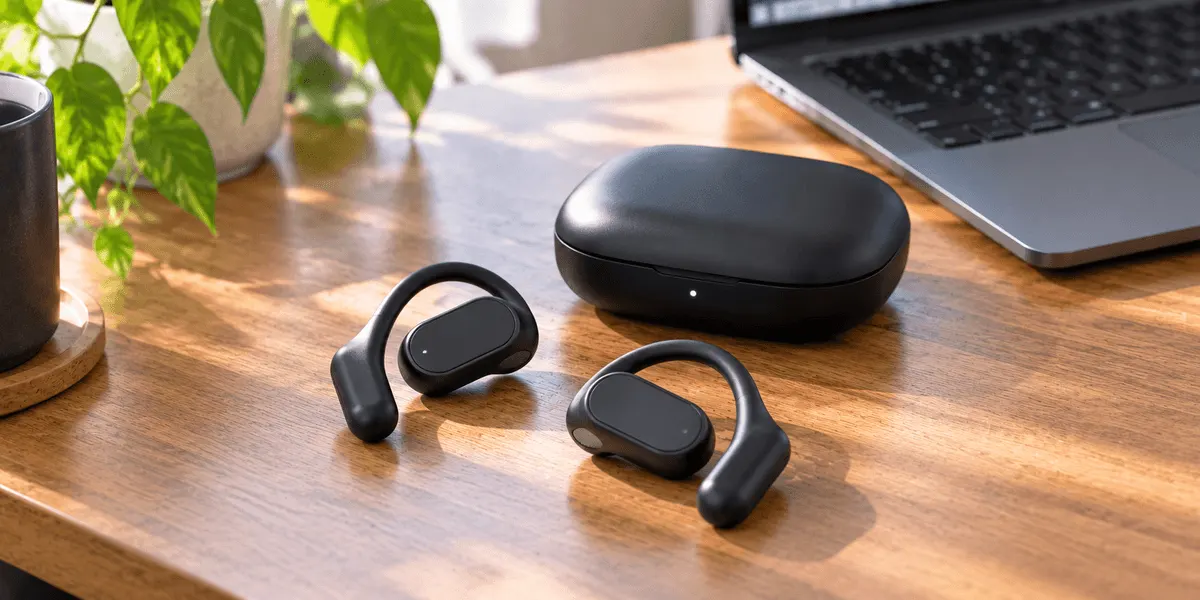 Anker Soundcore AeroFit 2 レビュー|イヤホン単体10時間・ケース込み最大42時間のオープンイヤー型を、IP55・LDAC・4段階のイヤーフックの仕様から整理