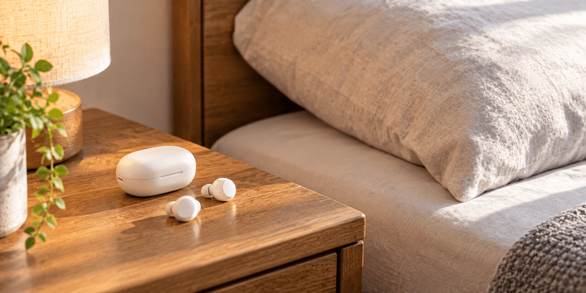 Anker Soundcore Sleep A30 オフホワイト(睡眠用ワイヤレスイヤホン)