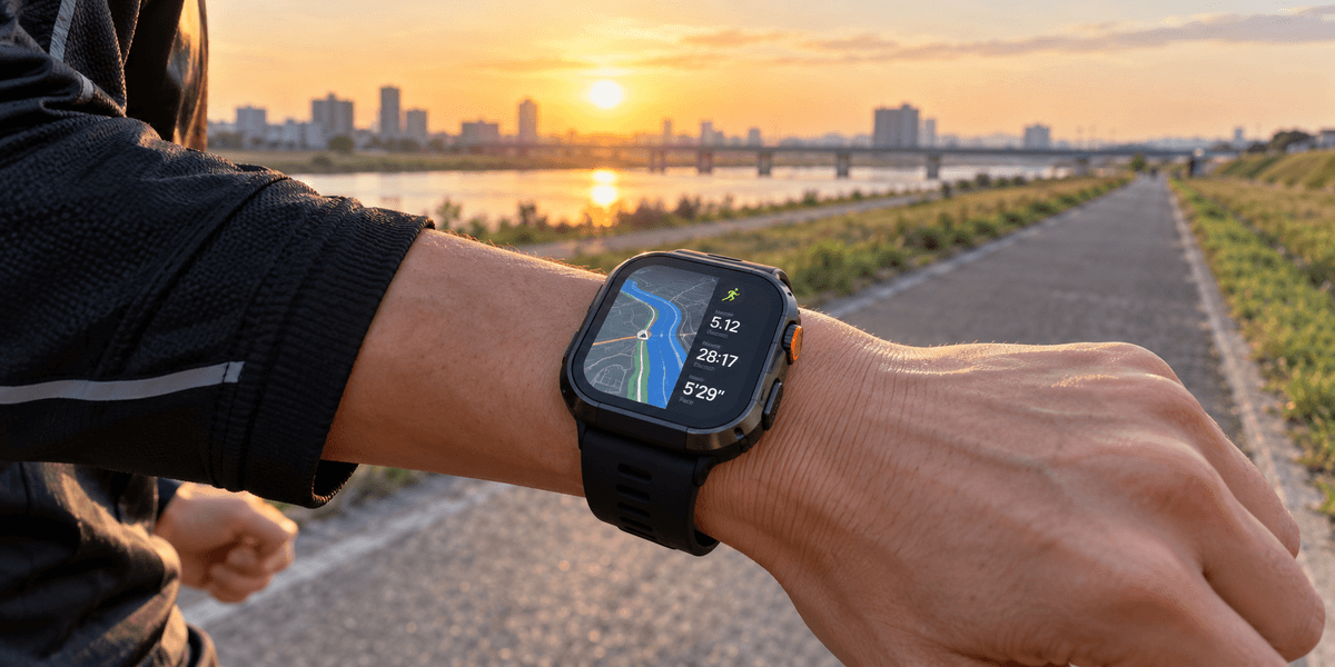 Apple Watch Ultra 3（GPS + Cellularモデル）49mm ブラックチタニウムケース／ブラックオーシャンバンド