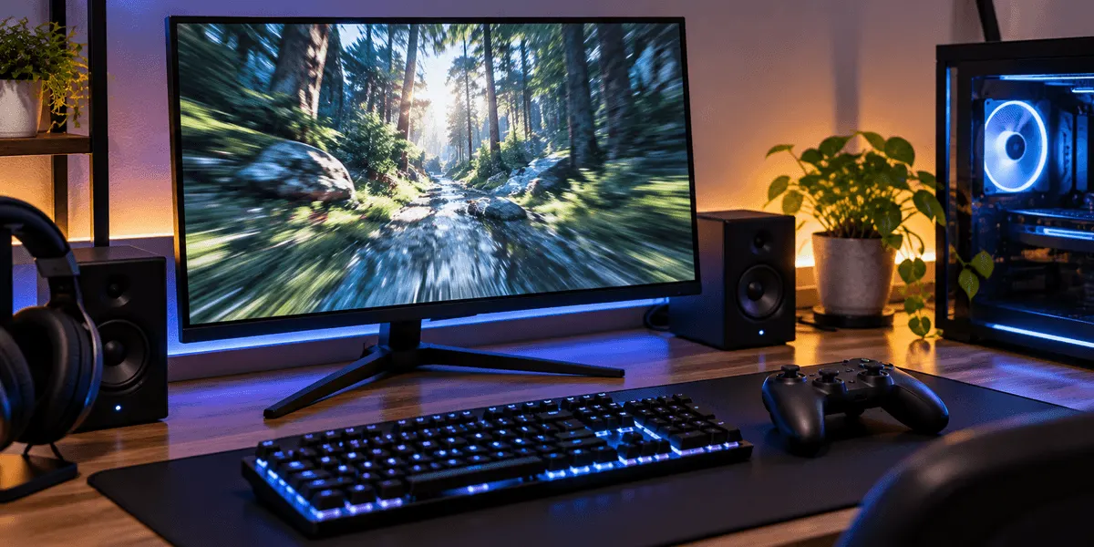 ASUS TUF Gaming VG259Q5A レビュー|24.5インチ・フルHD・200Hzのモニターを、DisplayPort×1・HDMI×2の端子と、画面表面の表記の食い違いから整理