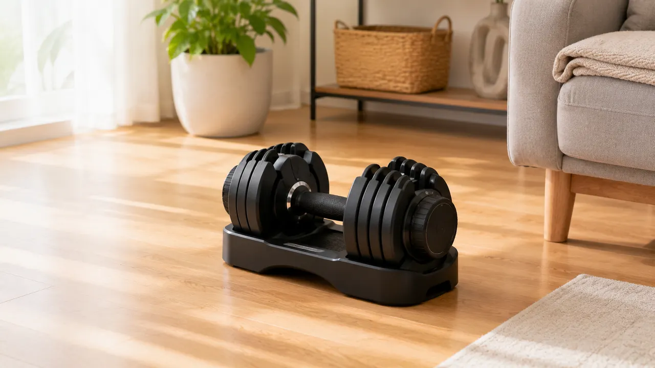 Bowflex SelectTech 552i 可変式ダンベル 24kg のレビュー記事メインビジュアル(口コミ・評判・メリット・デメリット)