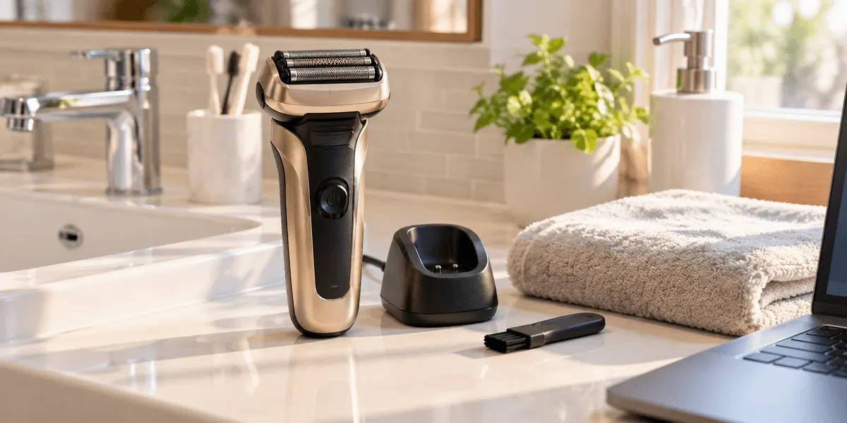 ブラウン 電気シェーバー シリーズ7 72-C1500s チタニウムゴールド(Amazon.co.jp限定) のレビュー記事メインビジュアル(口コミ・評判・メリット・デメリット)