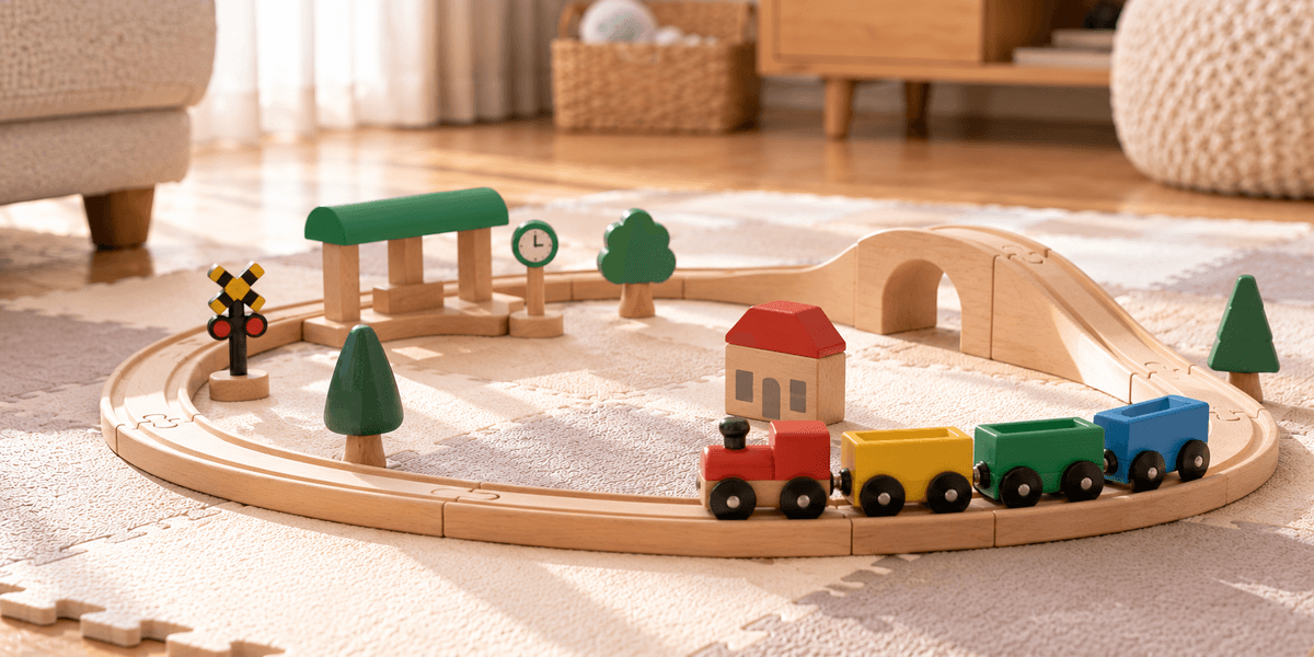 BRIO 小さな森の基本レールセット（全18ピース・2歳〜）33042