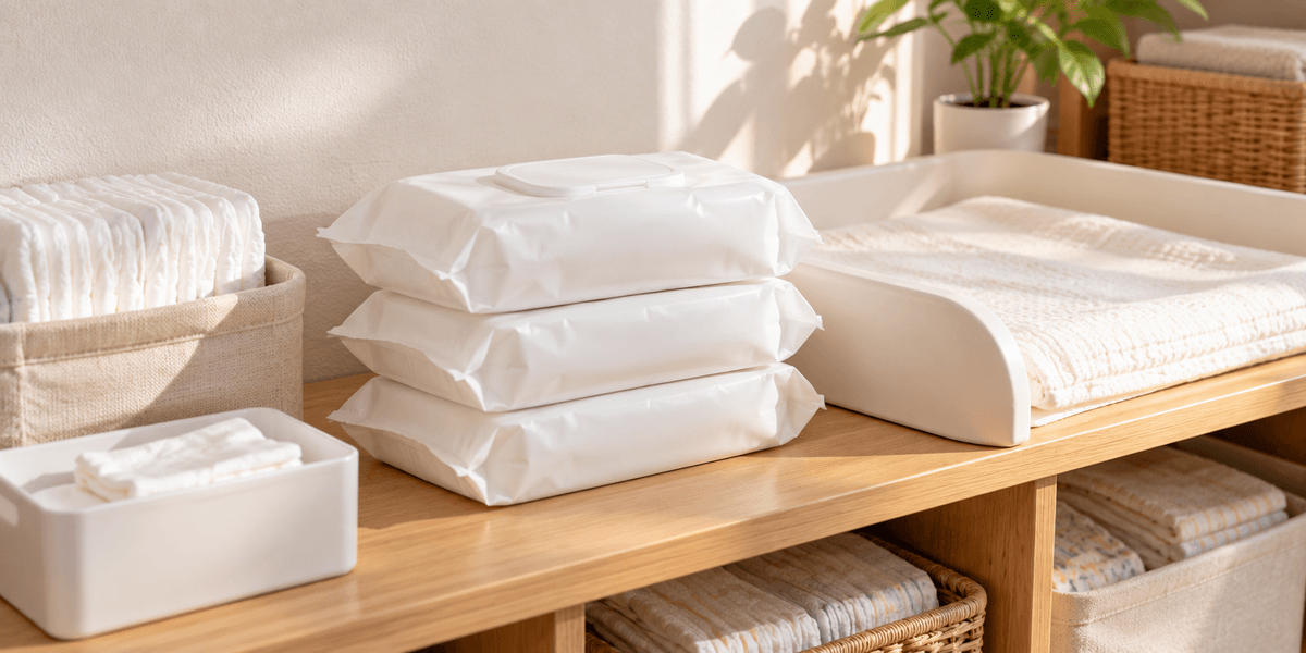 by Amazon ベビー おしりふき 純水99% 厚手タイプ 60枚×20個