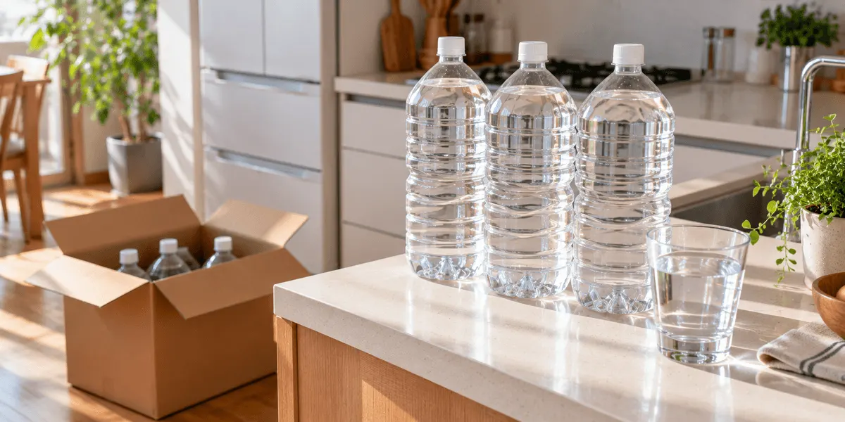 by Amazon 天然水 ラベルレス 2L×9本 購入者レビューの傾向|価格・ラベルや箱・おいしいの言葉を、新しい順・高評価・低評価の各10件で数えた