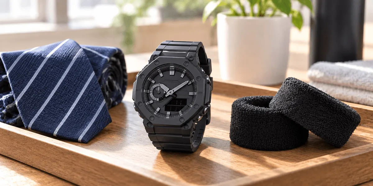 G-SHOCK GA-2100 レビュー｜ジムも営業も休日も1本で回す