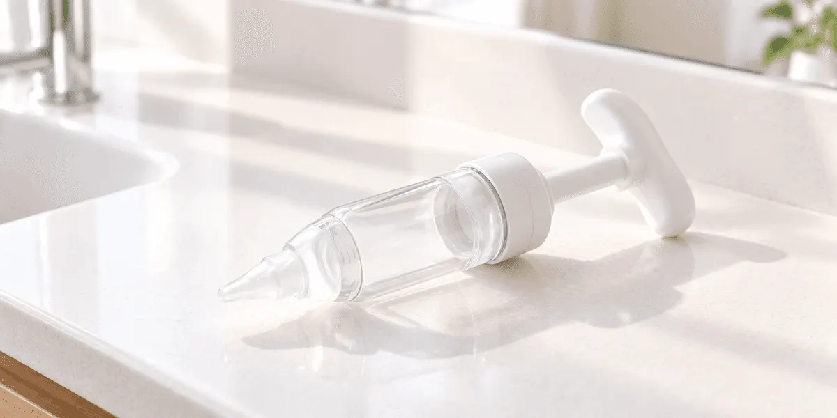 ちぼじ 鼻水吸引器 レビュー｜電動を買う前に、3,980円の手動で足りるか試す