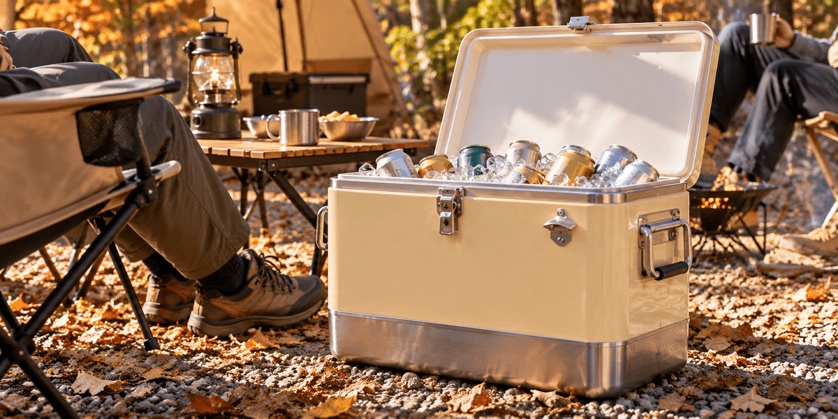 コールマン スチールベルトクーラー 54QT 70TH リミテッド バターナッツ