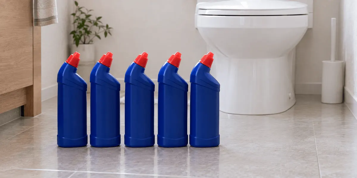 ドメスト 除菌クリーナー 500ml×5本は塩素系？こすらなくていい？商品説明の成分と「かけて、おいて、流すだけ」、購入者レビューの傾向