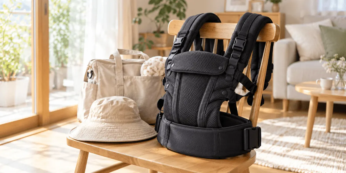 エルゴベビー ADAPT SoftFlexメッシュ(オニキスブラック・日本正規品) のレビュー記事メインビジュアル(口コミ・評判・メリット・デメリット)