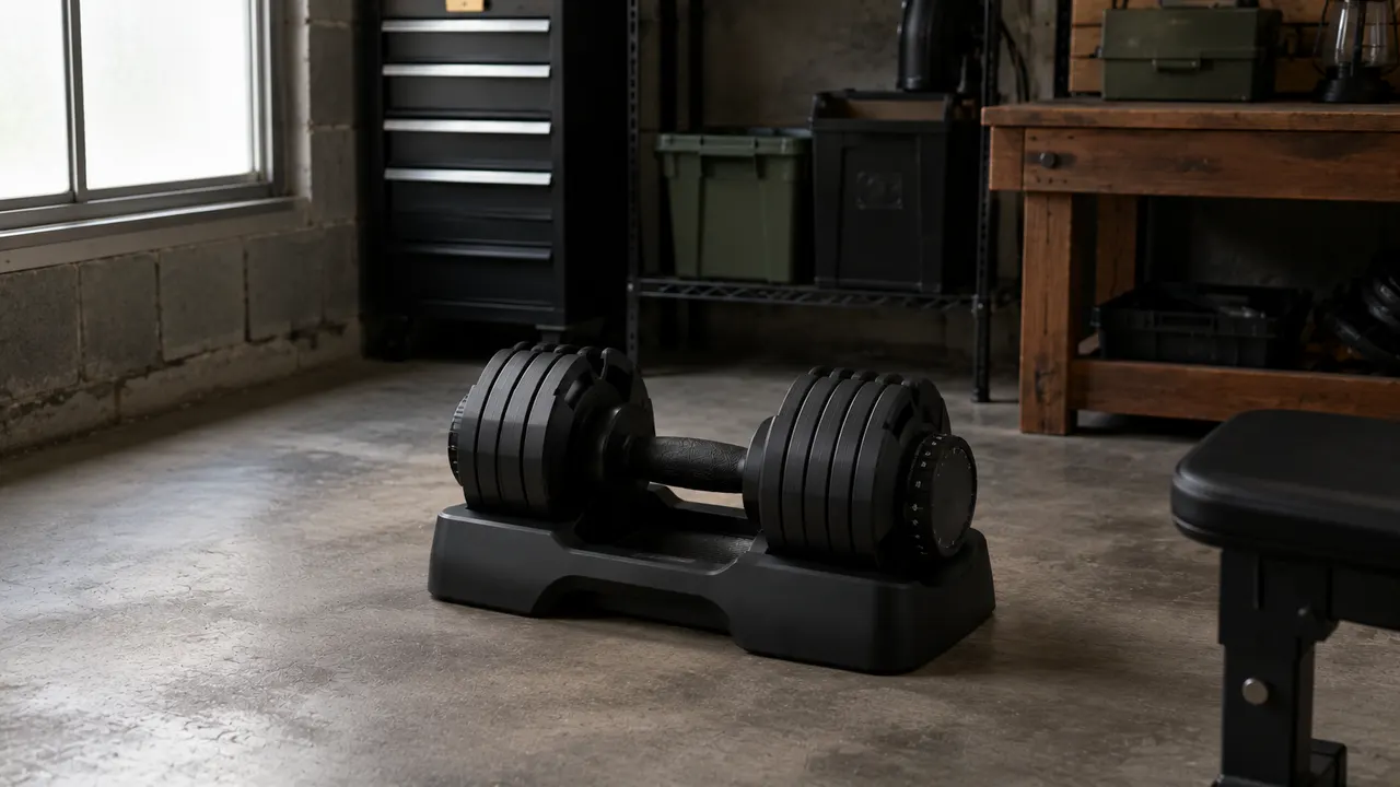 FIELDOOR 可変式ダンベル 24kg ダイヤル式 のレビュー記事メインビジュアル(口コミ・評判・メリット・デメリット)