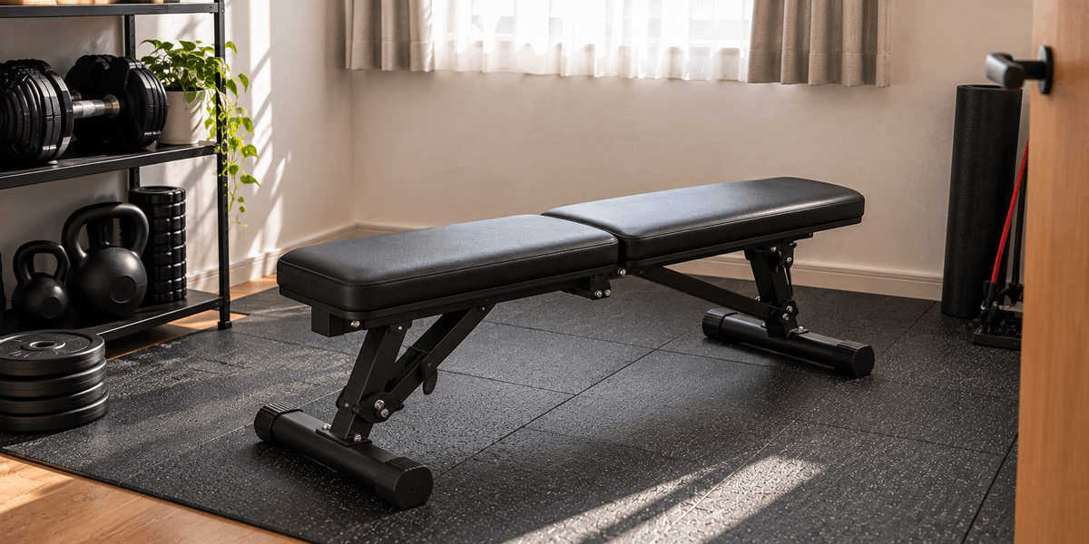 GOGOJUMP トレーニングベンチ 可変式 折りたたみ 耐荷重300kg
