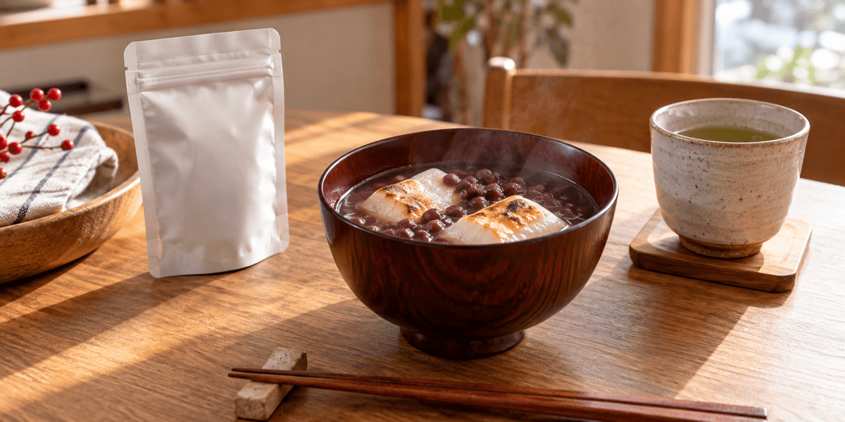 井村屋 北海道パウチゆであずき 180g×10個