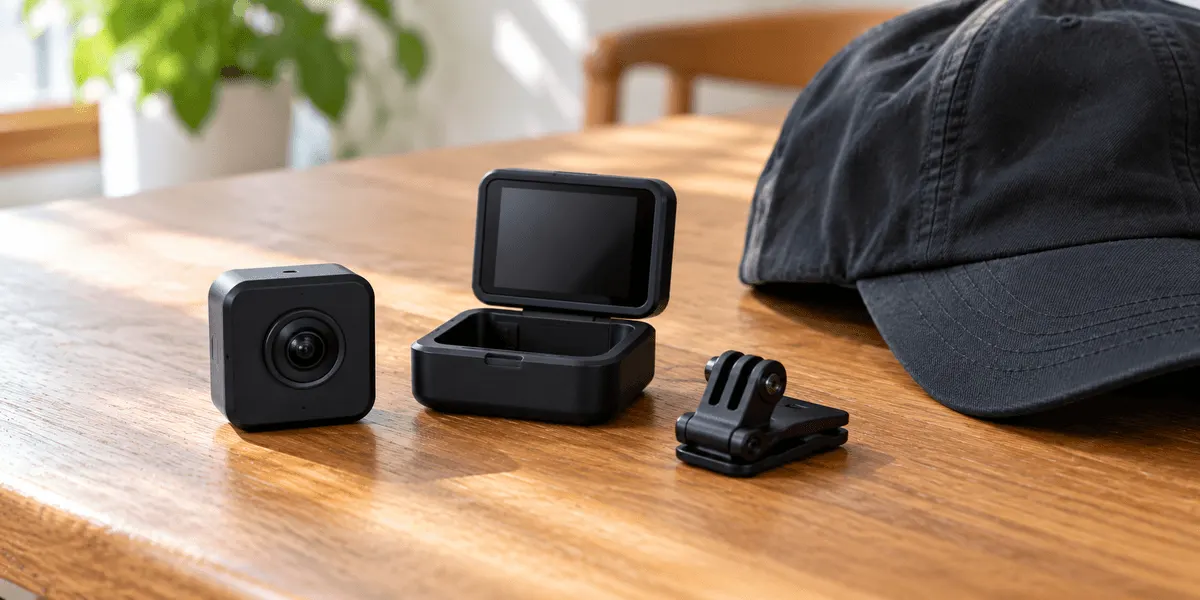 Insta360 GO Ultra 通常版 ブラック レビュー|53gの本体をマグネットで身に着ける4K60fpsの小型カメラを、単体70分・ポッドで3時間・水深10mの表示から整理