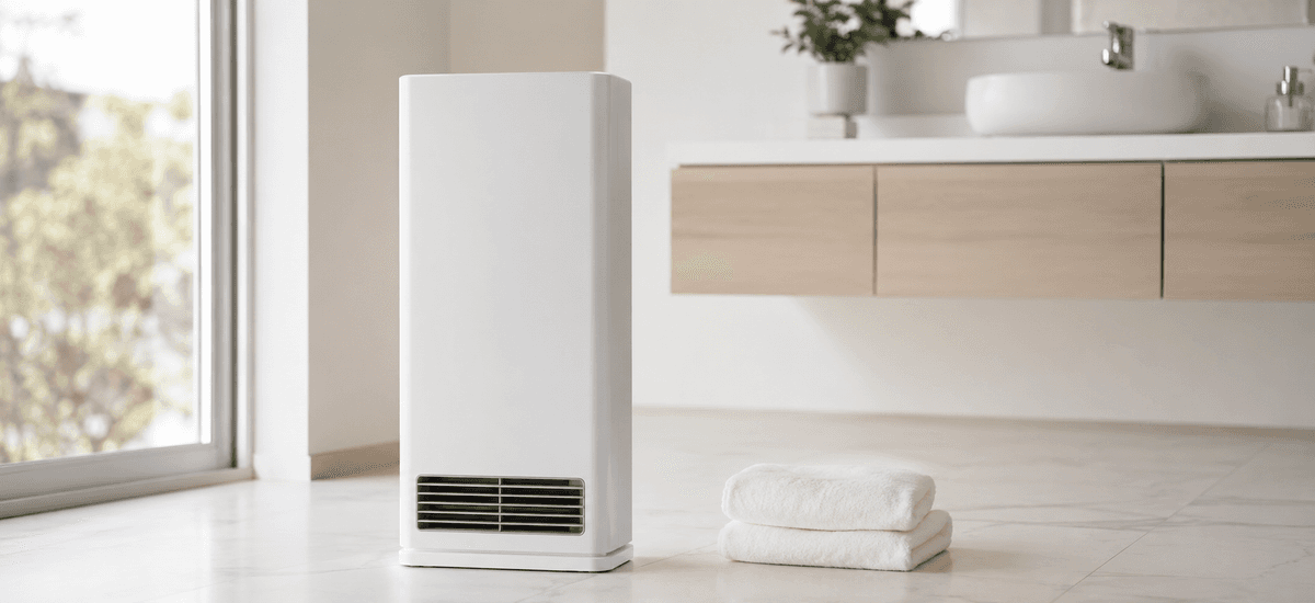 アイリスオーヤマ セラミックファンヒーター PCH-125D-W(人感センサー付・1200W・約8畳)