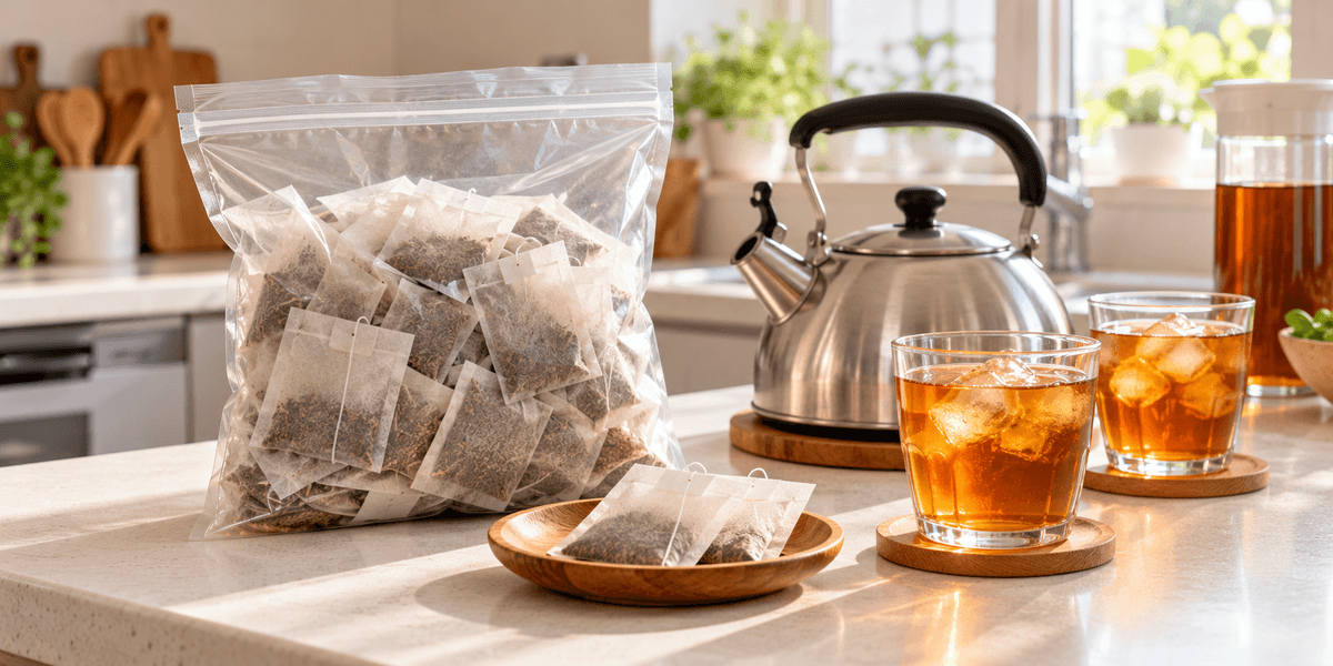 伊勢惣 釜煎り麦茶 業務用 10g×100P