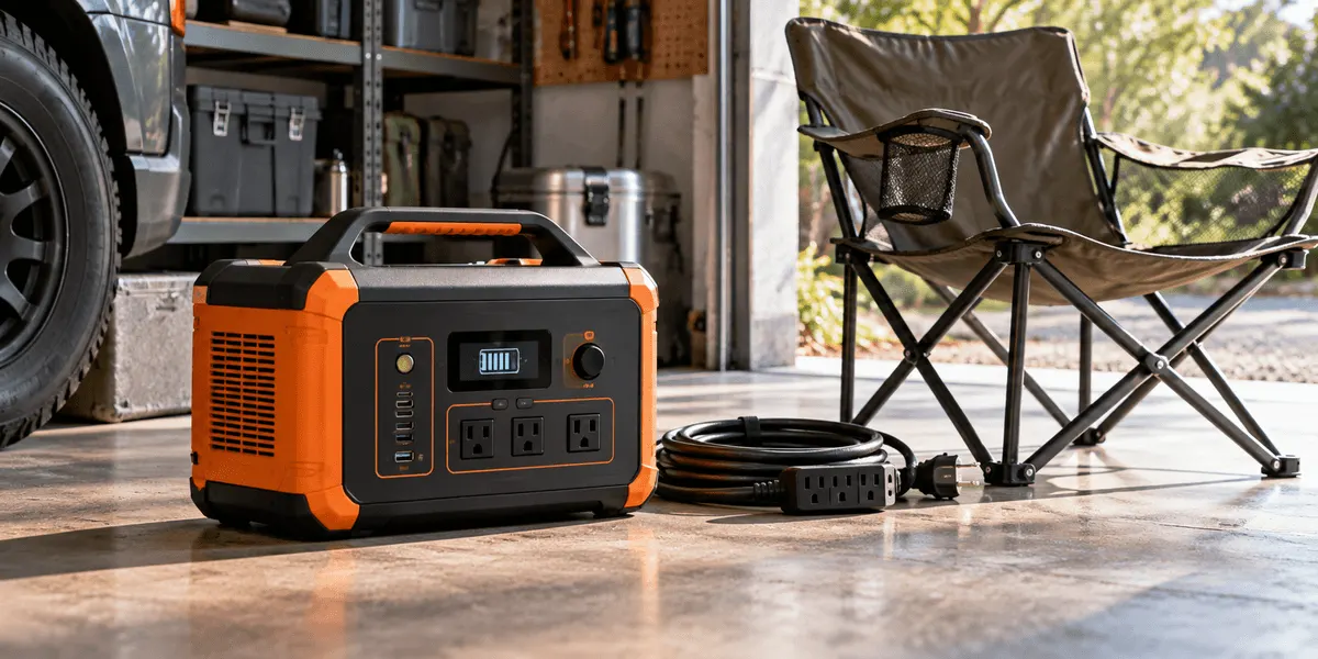 Jackery ポータブル電源 1500 New レビュー|1536Wh・定格出力2000Wのポータブル電源を、14.5kg・約1.5時間でフル充電・6,000回サイクルの表記から整理