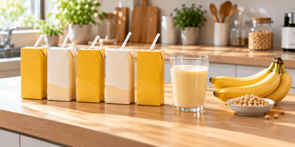 キッコーマン 豆乳飲料 バナナ SOYMILK DAYS 200ml×30本(Amazon.co.jp限定)