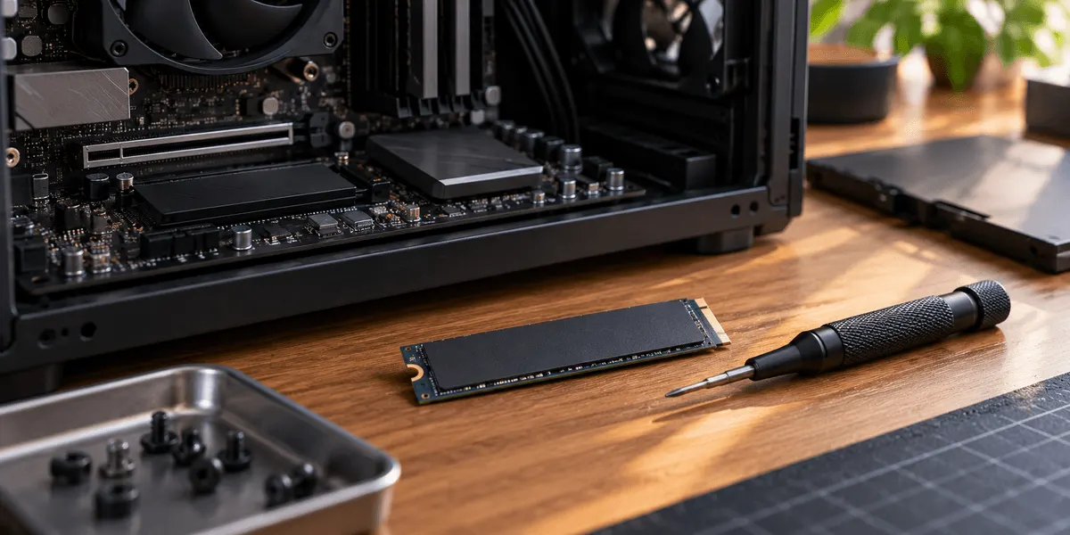 キオクシア 内蔵SSD 1TB SSD-CK1.0N4B/R レビュー|PCIe Gen4×4・読込7,200MB/sの内蔵用を、5年保証の条件と1GBあたり約28.0円、記載のないTBWから整理