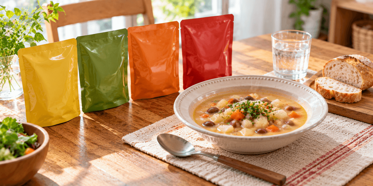 クノール ポタージュで食べる豆と野菜 4種のバラエティ 8食セット