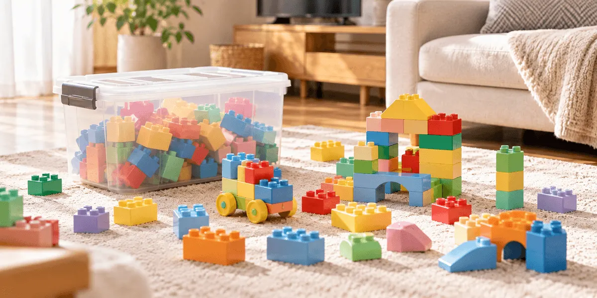 レゴ デュプロ コンテナ デラックス レビュー｜1歳半から2歳過ぎまで出番が続いた65個