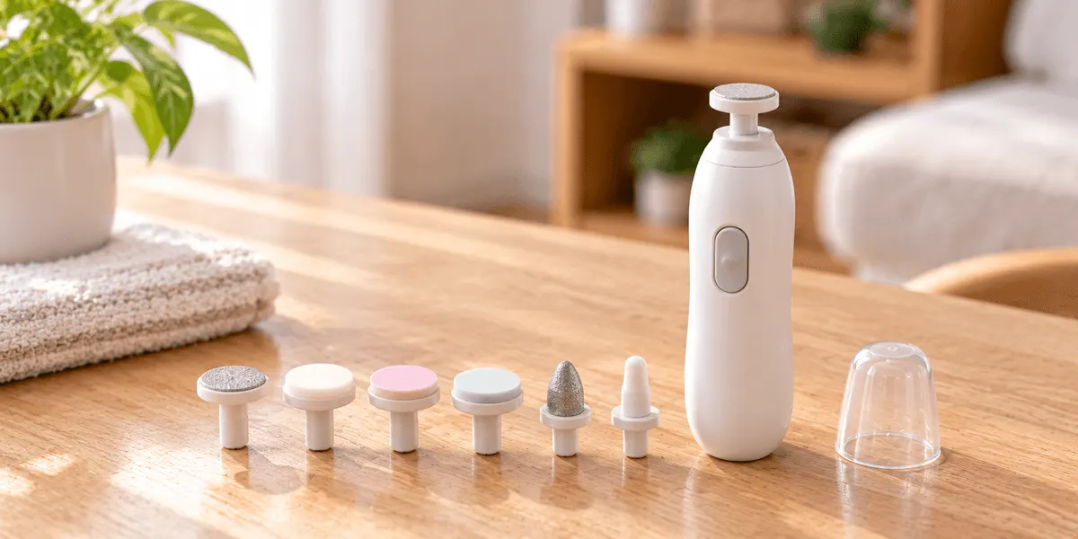 Libliss 電動爪やすり レビュー|爪切りを嫌がる時期に、切らずに削って整える