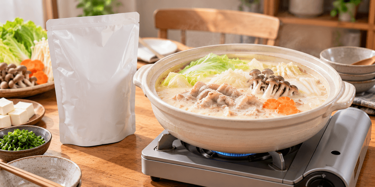 ミツカン 〆まで美味しい ごま豆乳鍋つゆ ストレート 750g×4袋
