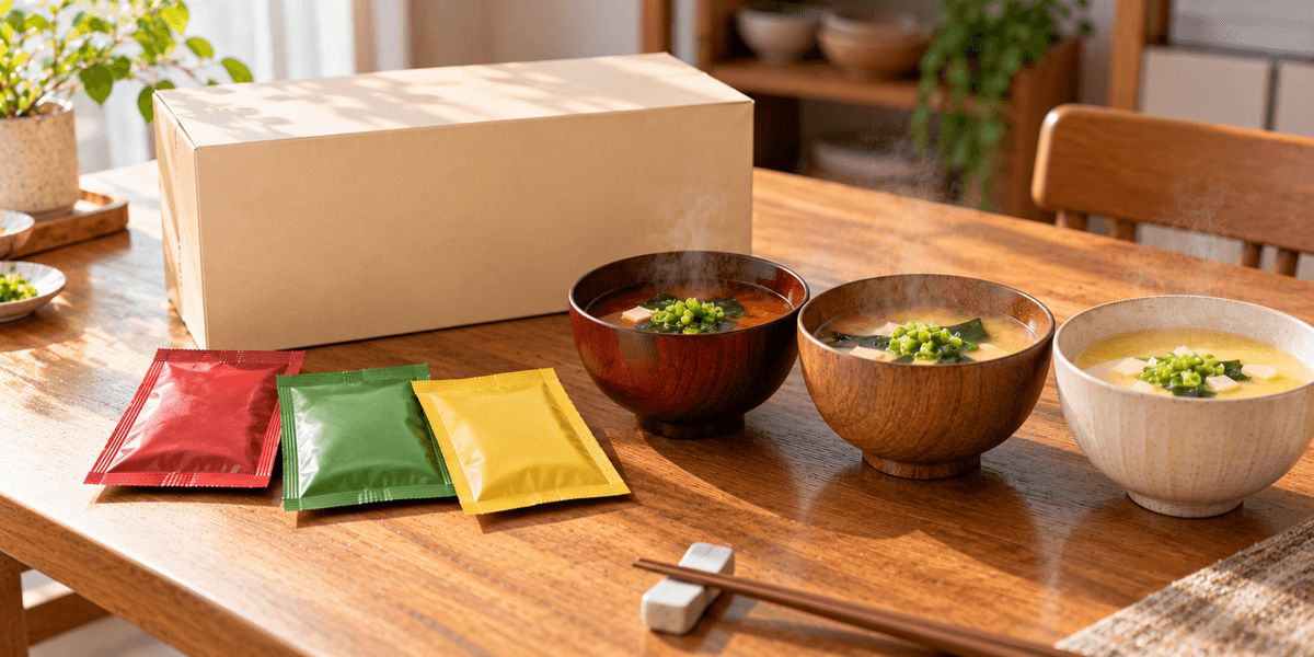 永谷園 あさげ・ひるげ・ゆうげ おみそ汁アソートBOX 30食入（粉末タイプ）