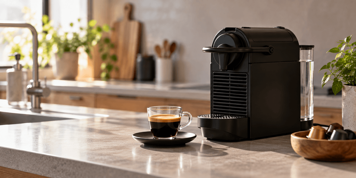 ネスプレッソ カプセル式コーヒーメーカー エッセンサ ミニ ピアノブラック C