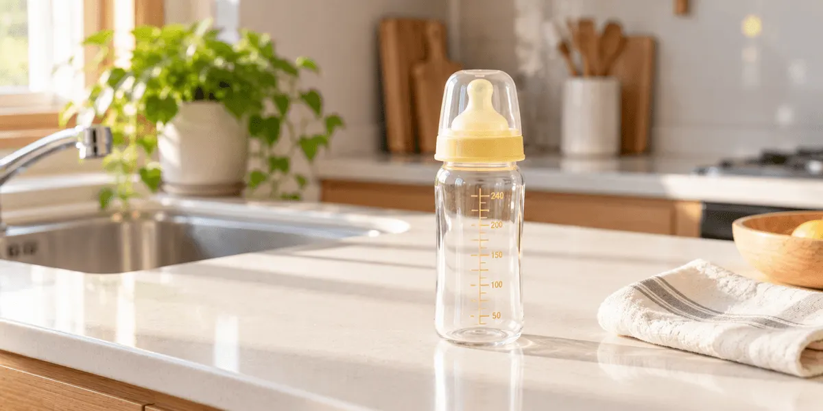 母乳実感 ガラス240ml レビュー|3か月のサイズアップでもガラスを続けた、夜のミルク約500回の記録