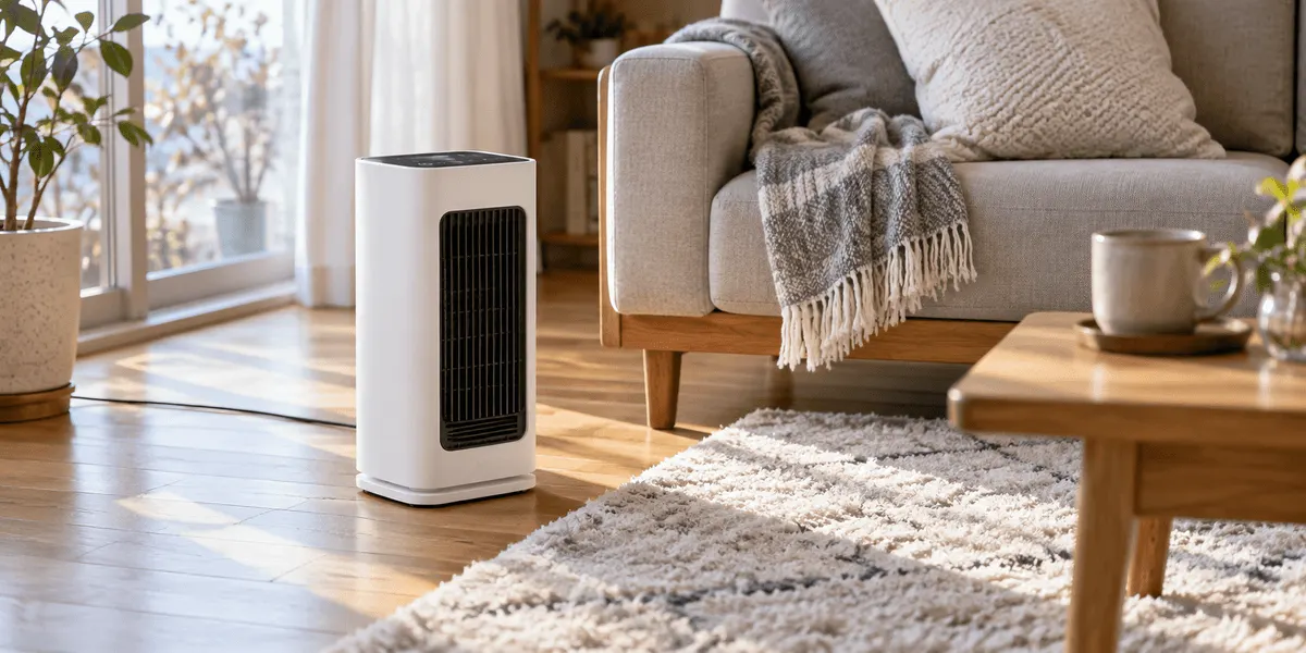 シャープ セラミックヒーター HX-TS1-W(プラズマクラスター7000・人感センサー・1200W) のレビュー記事メインビジュアル(口コミ・評判・メリット・デメリット)