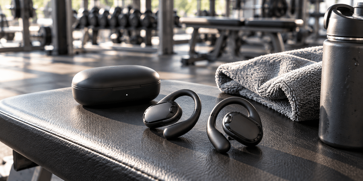 Shokz OpenFit 2+ ブラック（オープンイヤー・耳掛け型）