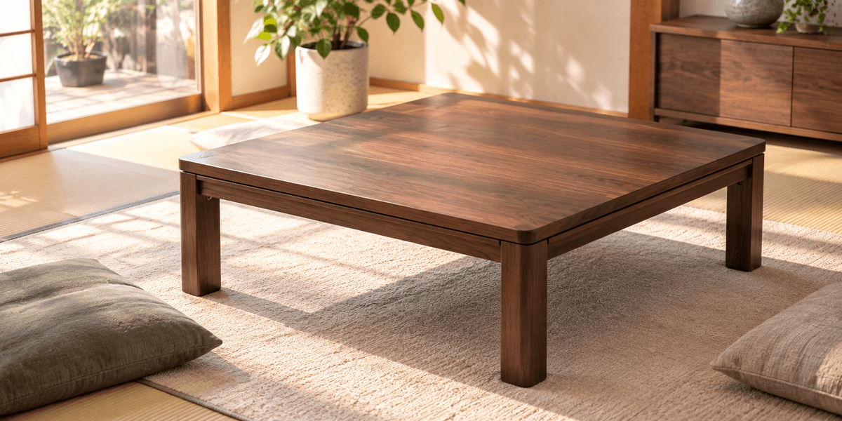 タンスのゲン こたつ 正方形 80×80cm（600Wハロゲンヒーター・本体のみ）