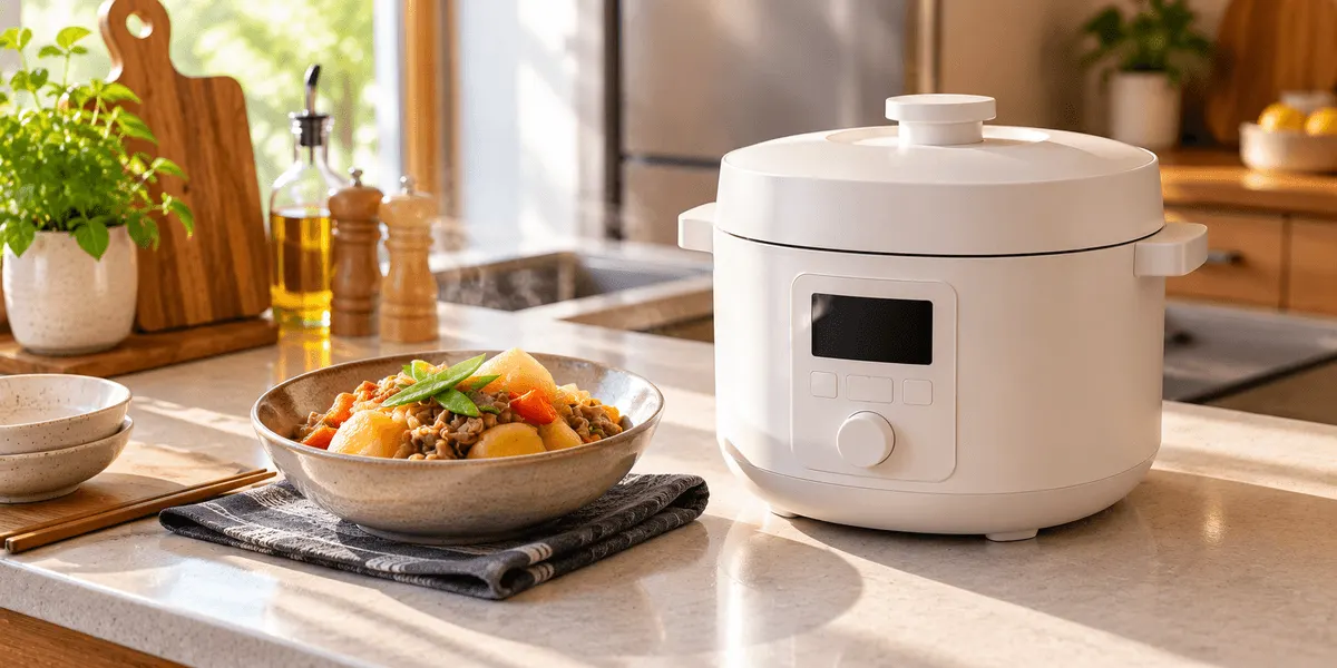 ティファール ラクラ・クッカー ミニ CY3401JP レビュー｜容量2.3L・3.3kgの電気圧力鍋を、圧力調理70kPa・80の専用レシピ・鍋モードと、記載のない寸法・消費電力から整理