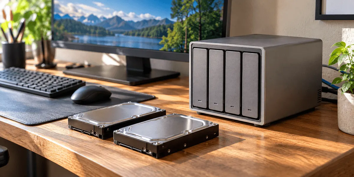 UGREEN NASync DXP4800 Plus レビュー|HDD別売りの4ベイNASを、10GbEと2.5GbEのポート・2年保証と、記載のない重さ・動作音から整理