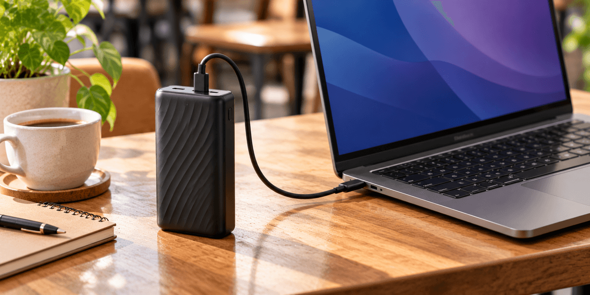 UGREEN Nexode Wavy モバイルバッテリー 20000mAh 55W PB602（ブラック）