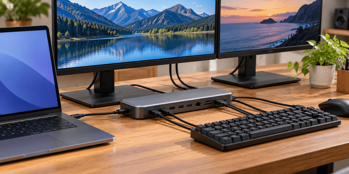 UGREEN Revodok Pro 12-in-1 ドッキングステーション（グレー）
