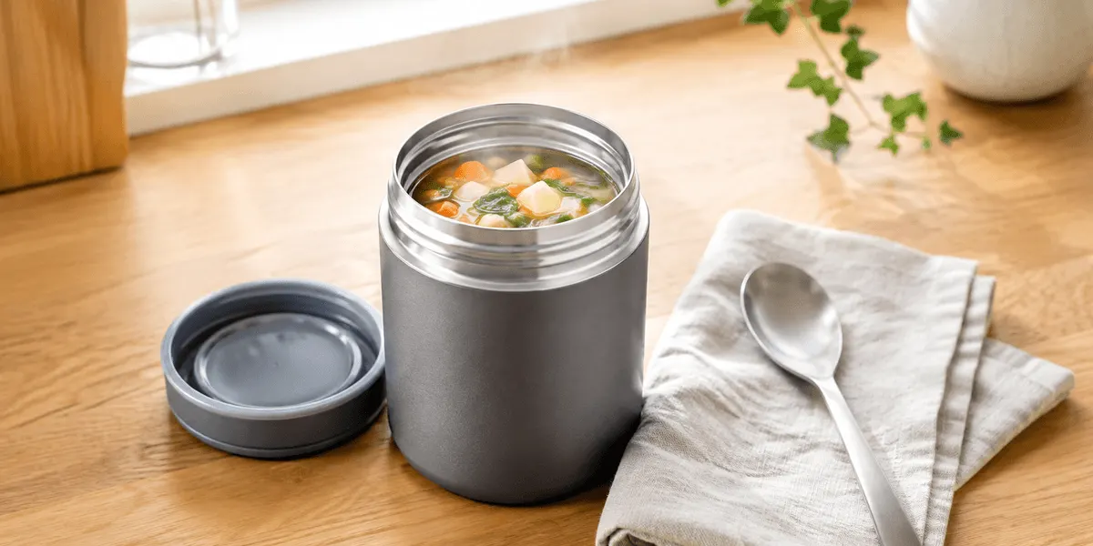 象印マホービン ステンレススープジャー SW-LA40-HM 400ml(シームレスせん・食洗機対応) のレビュー記事メインビジュアル(口コミ・評判・メリット・デメリット)